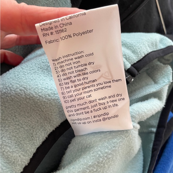 RipNDip zipper fleece jacket - Picture 6 of 7